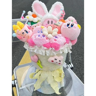 ช่อดอกไม้ ตุ๊กตาการ์ตูน Star Kirby Monsters University Star Delu Valentines Day Tanabata Send Girlfriend ของขวัญวันเกิด สําหรับเด็ก