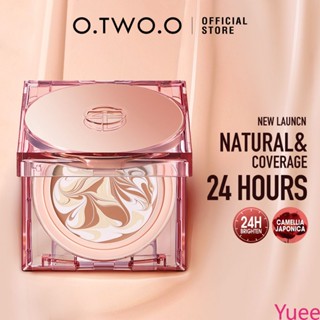 O.two.o Soft Net Fog Muscle Air Cushion Powder Cream Moisturizing And Moisturizing Air Cushion BB Cream Oil Control Liquid Foundation Cream Sc054 yuee