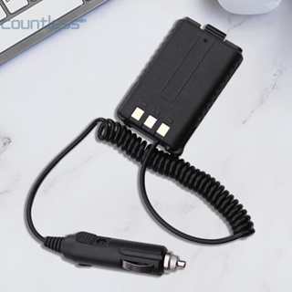 ใหม่ เครื่องกําจัดแบตเตอรี่รถยนต์ 12V สําหรับวิทยุ Baofeng Dual Band UV5R 5RA 5RE [countless.th]