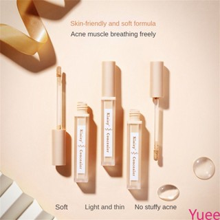 Klaisy Soft Silky คอนซีลเลอร์ Lasting Moisturizing น้ำหนักเบา Spot Covering แต่งหน้าฐานด้านหน้า Brightening Fixer yuee