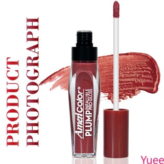 Americolor Matte Lip Glaze Matte Lip Gloss Non-stick Cup Moisturizing ลิปสติกแต่งหน้า yuee