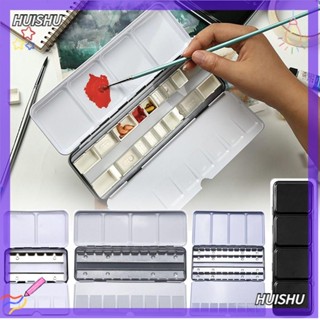Hs ถาดเปล่า สําหรับใส่สีน้ํา วาดภาพระบายสี