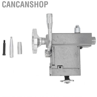 Cancanshop Lathe Tailstock Machine Tail Stock Aluminum Die Casting with Handle Screw for Long Workpieces