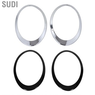 Sudi Headlight Trim Ring  Stylish Look 51137351371 Antiscratch Wearproof for Clubman F54 2014-2019