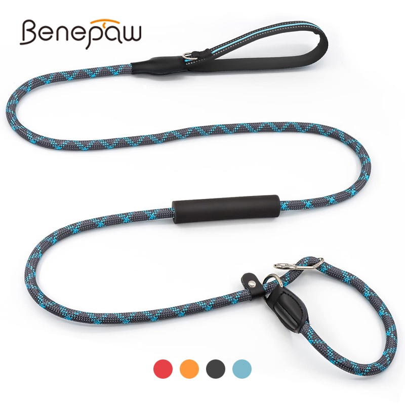 Benepaw เชือกจูงสุนัข กันลื่น ขนาดใหญ่ กลาง สําหรับฝึกสุนัข