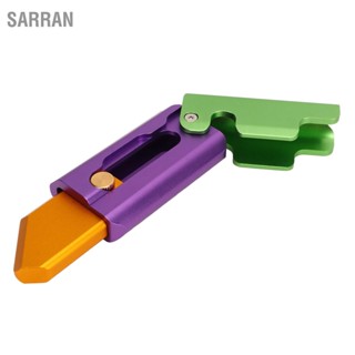  SARRAN Gravity Sensory มีดของเล่น Retractable HEAD กระเป๋าขนาดความวิตกกังวลความเครียดบรรเทามีดสำหรับเพิ่มออทิสติก