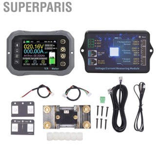 Superparis Color LCD APP Control Voltage Current Measuring Module w/ Shunt