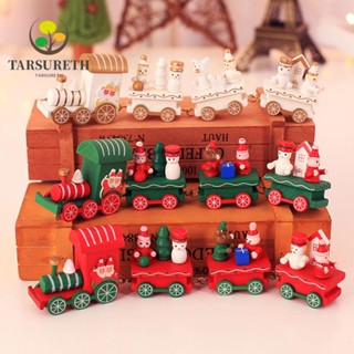 Tarsureth ของตกแต่งคริสต์มาส แบบไม้ สําหรับเด็ก ตกแต่งบ้าน Merry Christmas