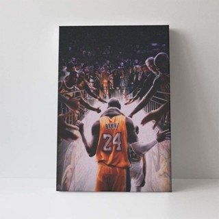 Kobe Bryant ภาพจิตรกรรมบนผ้าใบ HD สําหรับตกแต่งผนังบ้าน 40x60 ซม.