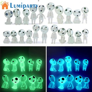 Lumiparty ตุ๊กตาเอเลี่ยนเรืองแสงในที่มืด สําหรับตกแต่งสวน 10 ชิ้น