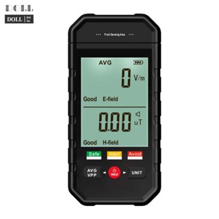 ⭐NEW ⭐Handheld EMF Meter with Red Screen Alarm for High Voltage Cable Testing