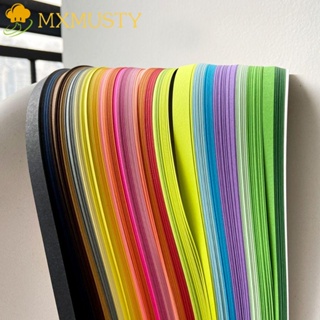 Mxmusty ม้วนกระดาษ อเนกประสงค์ 36 สี Diy