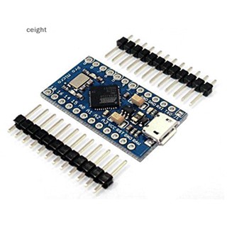 [ceight] อะไหล่เปลี่ยน Pro Micro ATmega32U4 5V 16MHz ATmega328 Arduino Pro Mini TH