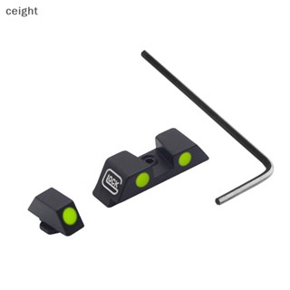 [ceight] Glow In The Dark NIGHT Sights แว่นสายตา เรืองแสง สําหรับนาฬิกาด้านหน้า และด้านหลัง TH