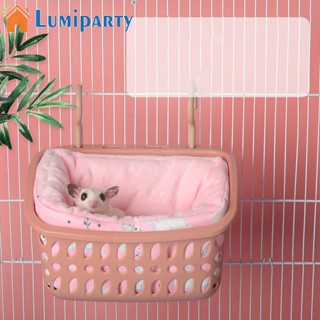 Lumiparty เปลแขวน ผ้าฝ้าย ระบายอากาศ ใส่สบาย หลากสี สําหรับสัตว์เลี้ยง กระรอก