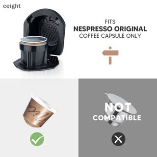 [ceight] อะแดปเตอร์แคปซูลกาแฟ ใช้ซ้ําได้ สําหรับเครื่องบด Dolce Gusto Genio S Crema Pod TH