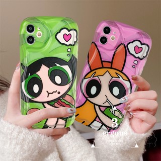 เคสโทรศัพท์มือถือ TPU นิ่ม แบบใส ลายการ์ตูน Powerpuff Girl น่ารัก สําหรับ Redmi 12 12C 10C 10A 10 9T 9C 9A Redmi Note 12s 12 11 11s 10 10s 9s Pro Mi12 11Lite Poco X3