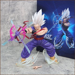 โมเดลฟิกเกอร์ Dragon Ball Son Gohan Action Figure Beast สีขาว เหมาะกับของขวัญ สําหรับตกแต่งบ้าน เก็บสะสม