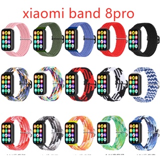 สายนาฬิกาข้อมือไนล่อน แบบเปลี่ยน สําหรับ Xiaomi Band 8Pro Miband 8 pro