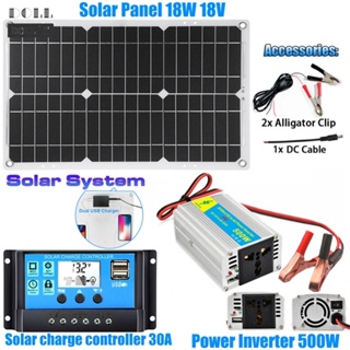 ชุดอุปกรณ์เสริมพลังงานแสงอาทิตย์ คุณภาพสูง พร้อมคลิปหนีบแบตเตอรี่