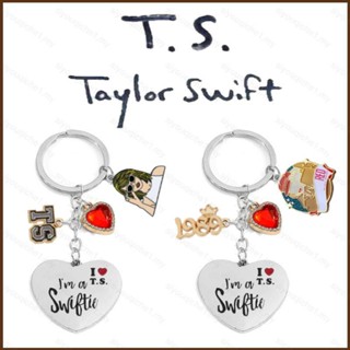 Cool พวงกุญแจ จี้ Taylor Swift ts 1989 เครื่องประดับแฟชั่น สําหรับห้อยกระเป๋า