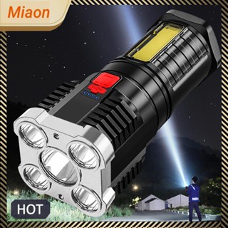 [miaon.th] ไฟฉาย 5COB+LED 500LM แบบพกพา ชาร์จ USB