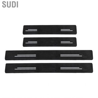 Sudi Car Door Sill Strip Cartoon Cute Self Adhesive Protection  Scratch Resistant Accessory