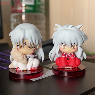 Dl ฟิกเกอร์อนิเมะ Inuyasha Higurashi Kagome Miroku Sesshomaru Q Version ของเล่นสําหรับเด็ก 1 ชิ้น