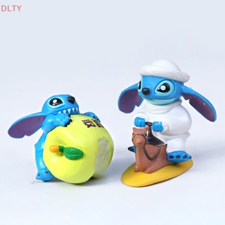 Dl โมเดลฟิกเกอร์ รูปการ์ตูนดิสนีย์ Stitch ขนาดเล็ก สําหรับตกแต่งเค้ก