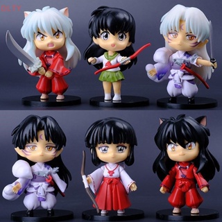 โมเดลฟิกเกอร์ PVC อนิเมะ Sesshoumaru Higurashi Kagome Kikyo Kawaii ของเล่นสําหรับเด็ก