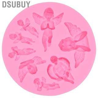 Dsubuy Fondant Mold Non Degradation Convenient  Grade Angel Baby For