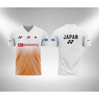 เสื้อกีฬาแบดมินตัน ทีม BWF World Championships สไตล์ญี่ปุ่น 2021