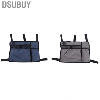 Dsubuy Multi Pocket Oxford Cloth Walker Storage Bag Wheelchair Side