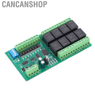 Cancanshop 8 Channel Relay Module Self Locking Switch Board RS485 Control