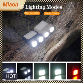 [miaon.th] ไฟหน้า LED COB 1200mAh 5 โหมด สําหรับตั้งแคมป์ วิ่งกลางแจ้ง