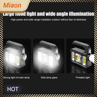 [miaon.th] ไฟฉาย LED+COB กันน้ํา พลังงานแสงอาทิตย์ 300LM สําหรับตั้งแคมป์