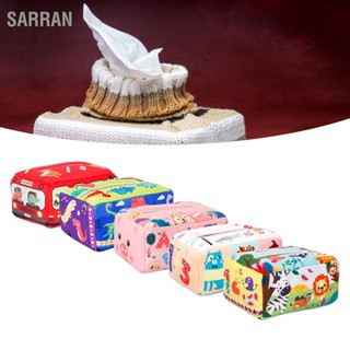  SARRAN กล่องกระดาษทิชชูของเล่นที่มีสีสันแรงบันดาลใจประสาทสัมผัสของเล่นกล่องกระดาษทิชชูการเรียนรู้ของเล่นสำหรับเด็กวัยหัดเดินทารก