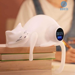 [Noel.th] โคมไฟกลางคืน รูปแมวน่ารัก ชาร์จ USB อเนกประสงค์ สําหรับเพื่อน