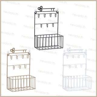 ชั้นวางกุญแจ แบบติดผนัง 7 ตะขอ สําหรับจัดระเบียบกระเป๋า