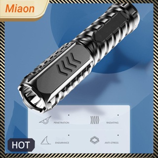 [miaon.th] ไฟฉาย LED 300LM Micro USB 500mAh กันน้ํา สําหรับตั้งแคมป์ เดินป่า