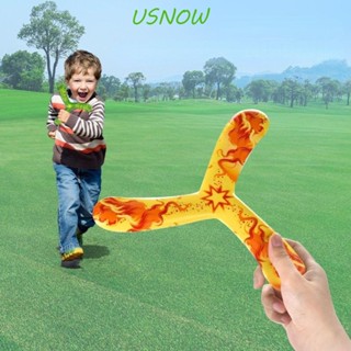 Usnow Flying Boomerang ของเล่นโยนแผ่นบิน เพื่อการเรียนรู้ สําหรับเด็ก