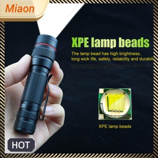 [miaon.th] Xpe ไฟฉาย LED ชาร์จ USB กันน้ํา สําหรับตั้งแคมป์