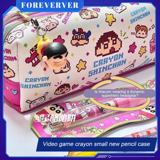 Crayon ขนาดเล็กใหม่กล่องดินสอมูลค่าสูงความจุขนาดใหญ่น่ารัก Multi-Layer นักเรียนเก็บกระเป๋าเครื่องเขียน Crayon ขนาดเล็กใหม่ปากกากระเป๋าด้านหน้า