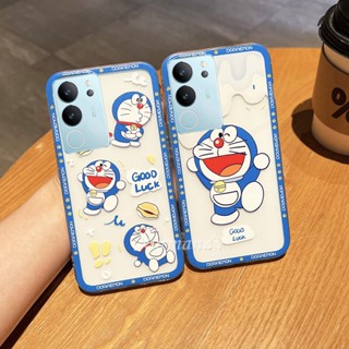 พร้อมส่ง ใหม่ เคสโทรศัพท์มือถือ ซิลิโคนนิ่ม ใส บางมาก ลายการ์ตูนน่ารัก สร้างสรรค์ สําหรับ VIVO V29 5G 2023 V29 5G