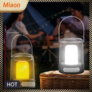 [miaon.th] ไฟ LED 1500mAh 3 เกียร์ ชาร์จ USB Type-C กันน้ํา สําหรับตั้งแคมป์ เดินทาง