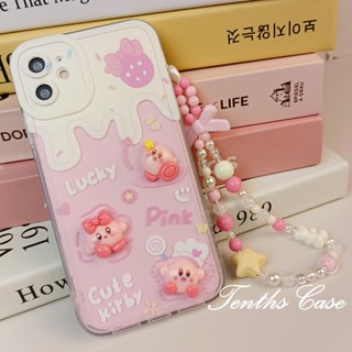 เคสโทรศัพท์มือถือ ลาย Kirby Angel Eye พร้อมสายคล้อง สําหรับ Samsung M14 A14 A34 A54 A04 A04s A23 A33 A53 A13 A73 A03s A12 A22A32 A51 A52 A71A50s A30s A11A02s S22Ultra