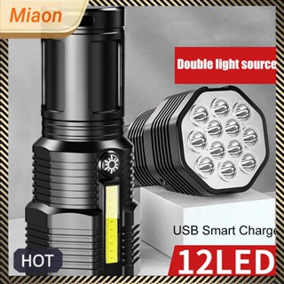 [miaon.th] Ipx4 ไฟฉาย LED 500LM 4 เกียร์ กันน้ํา สําหรับตั้งแคมป์กลางแจ้ง