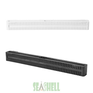 [Seashell02.th] กล่องครีบกระดานโต้คลื่น ลองบอร์ด ไนล่อนไฟเบอร์ 10.5 นิ้ว สีดํา สีขาว