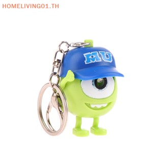 Onehome พวงกุญแจ จี้ฟิกเกอร์อนิเมะ Toy Story Mr.Q Kawaii เรืองแสง สามตา สําหรับห้อยกระเป๋า