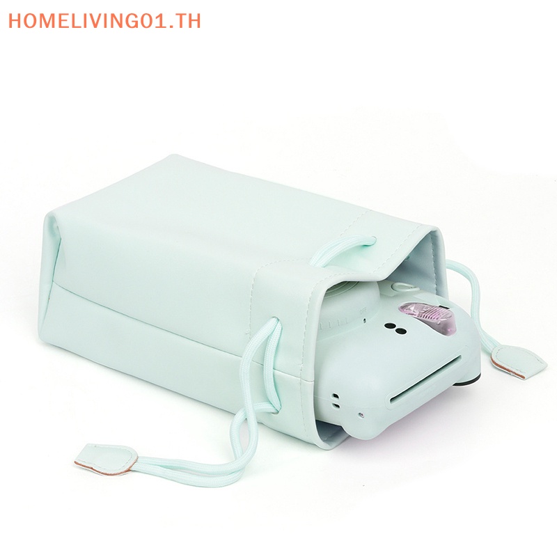 Onehome เคสหนัง PU กันน้ํา แบบพกพา สําหรับกล้องดิจิทัล Instax Mini 12